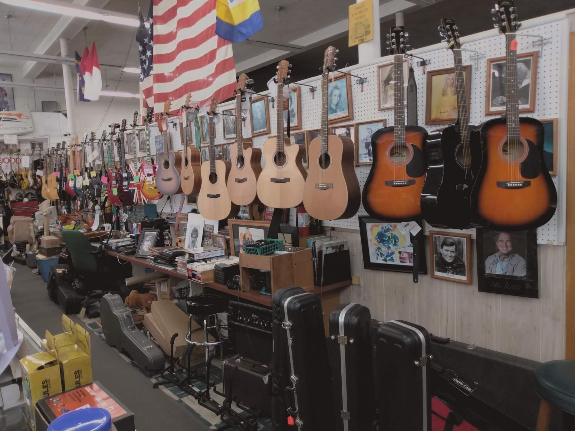 picture of guitars at killoughs